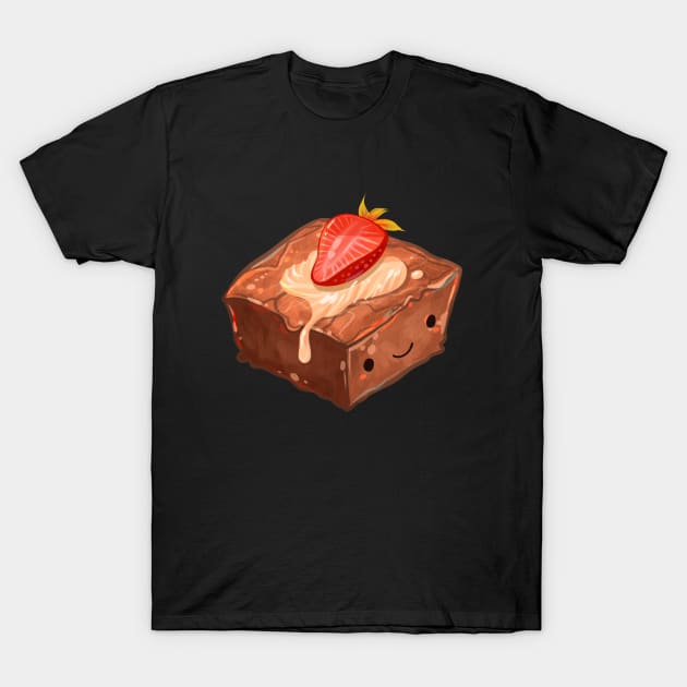 Happy Brownie T-Shirt by Claire Lin